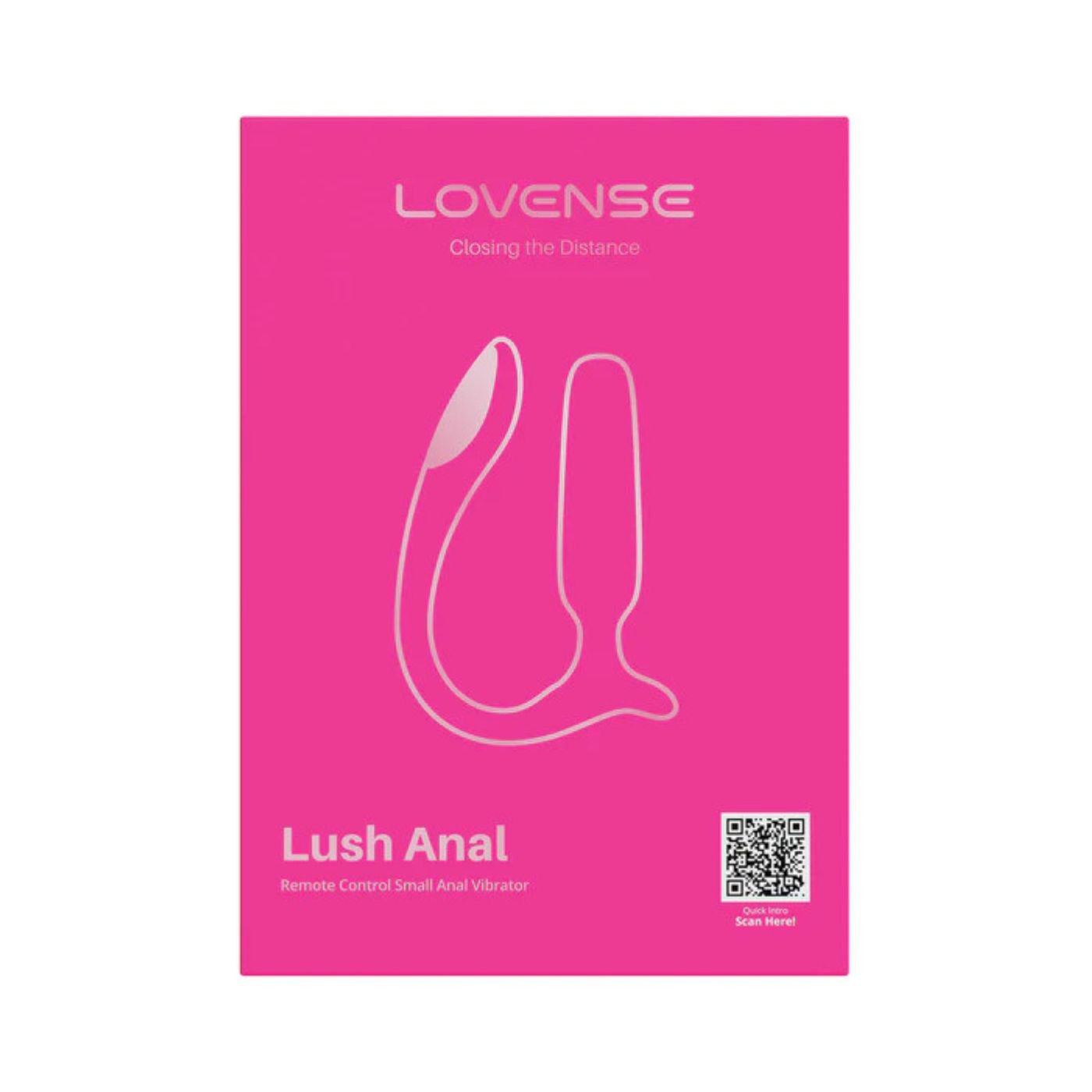 Lovense - Lush Anal Remote Vibrator - Rose
