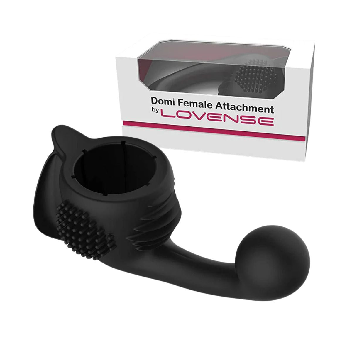 Lovense - Domi 2 Female Wand Attachment - Noir