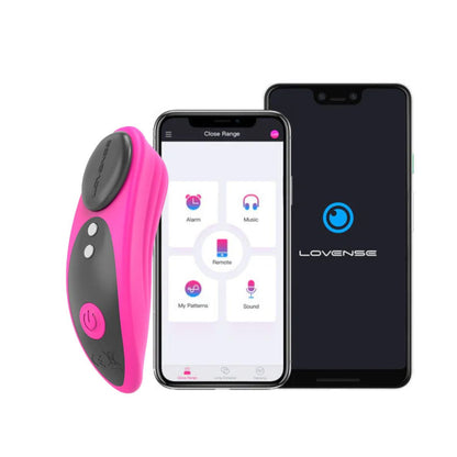 Lovense - Ferri Bluetooth Remote Panty Vibrator - Rose