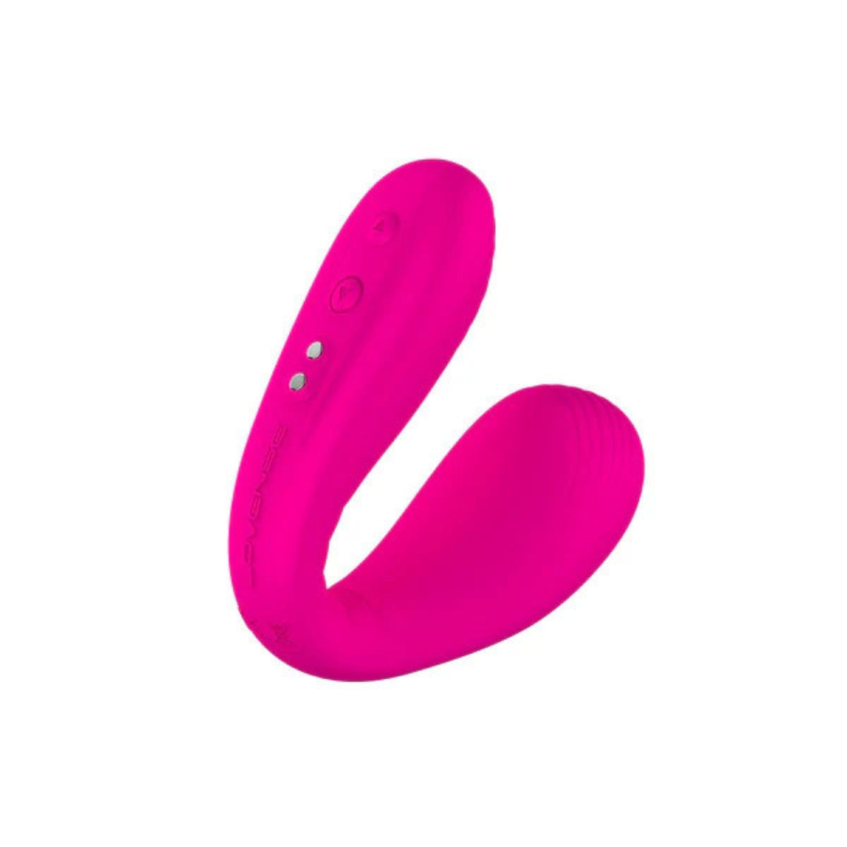 Lovense - Dolce Adjustable Dual Vibrator - Rose