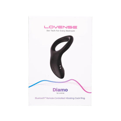 Lovense - Diamo Vibrating Cock Ring - Noir