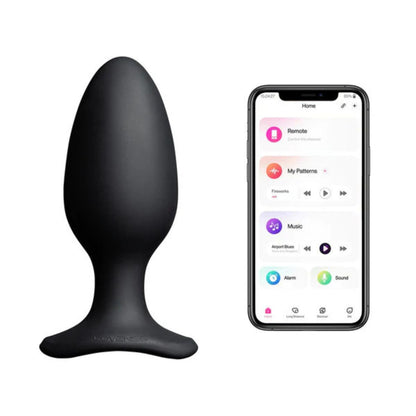 Lovense - Hush 2 Remote Butt Plug - Noir - Large