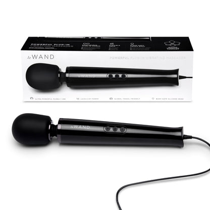 Le Wand - Masseur vibrant Plug-in - Noir