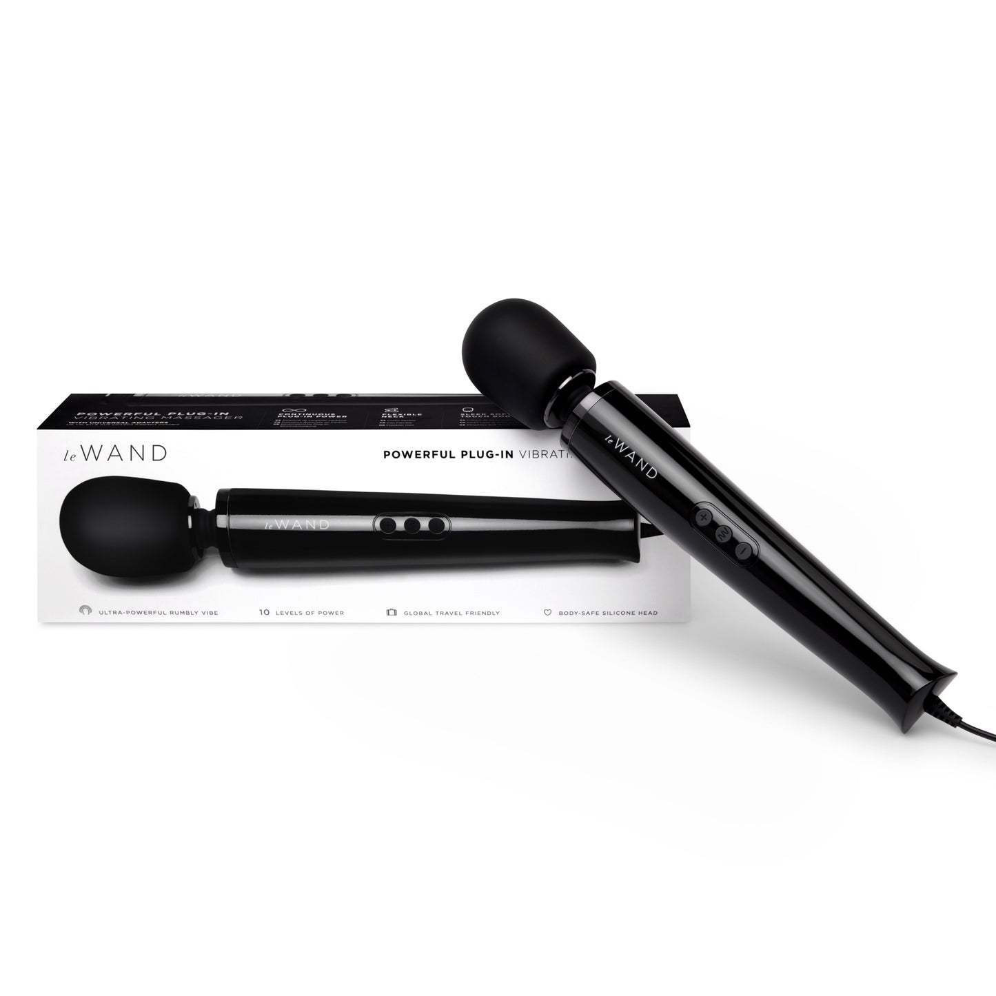 Le Wand - Masseur vibrant Plug-in - Noir