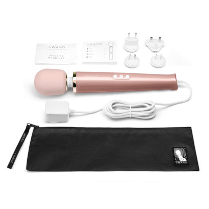 Le Wand - Masseur vibrant Plug-in - Rose Gold