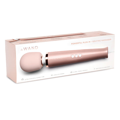 Le Wand - Masseur vibrant Plug-in - Rose Gold