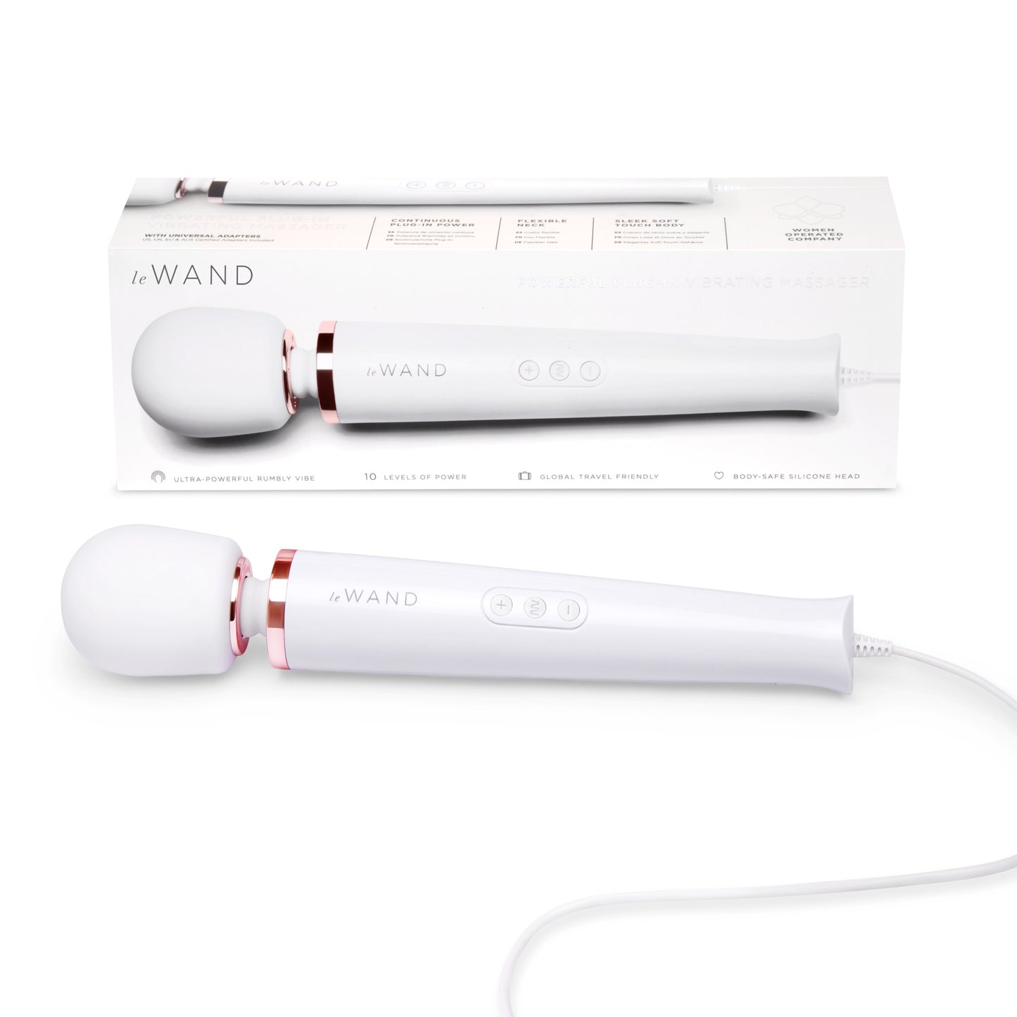 Le Wand - Masseur vibrant Plug-in - Blanc