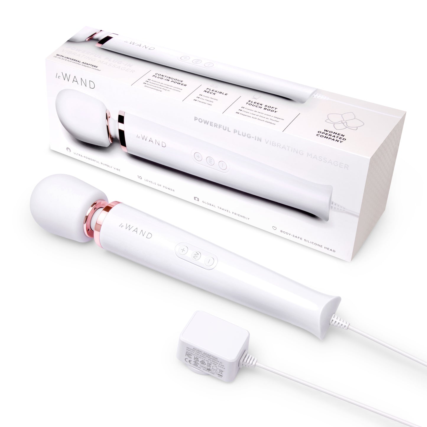Le Wand - Masseur vibrant Plug-in - Blanc
