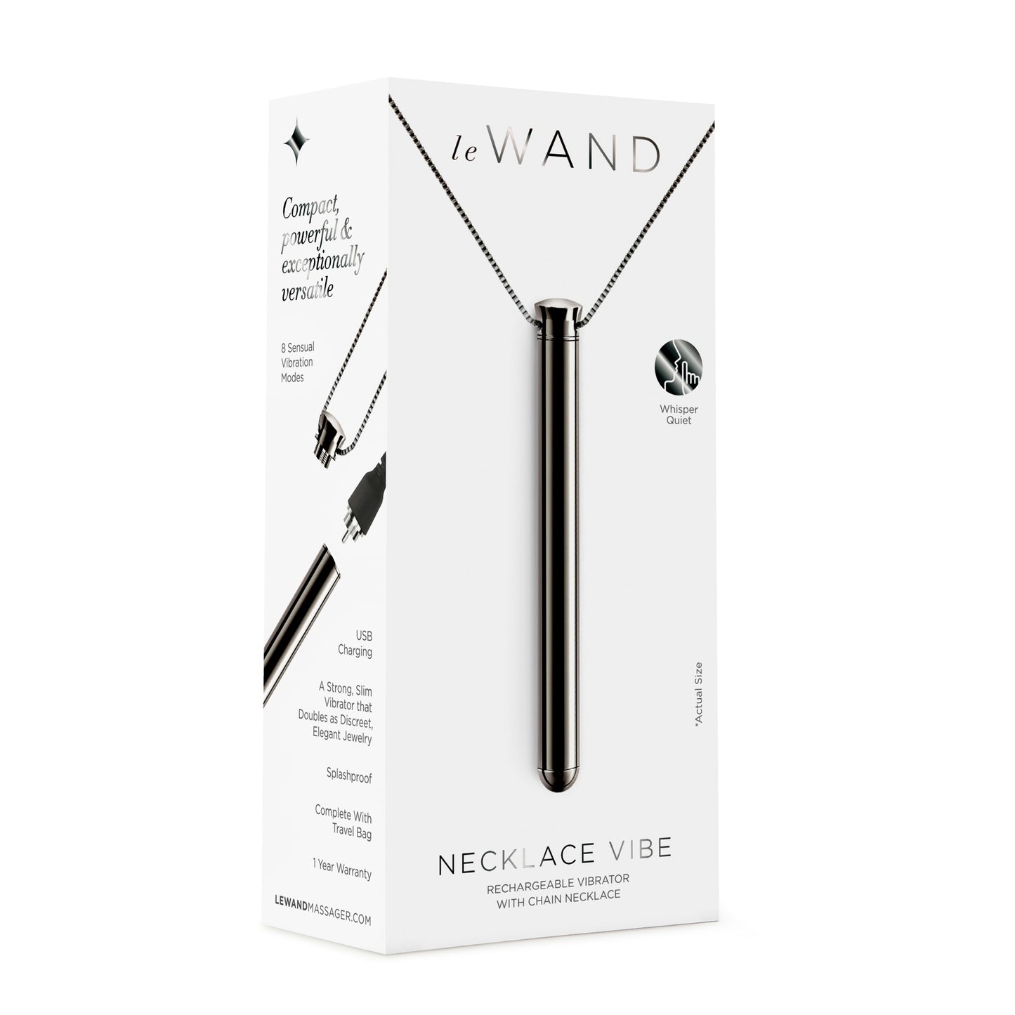 Le Wand - Collier Vibrant - Noir