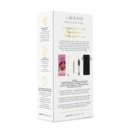 Le Wand - Collier Vibrant - Or