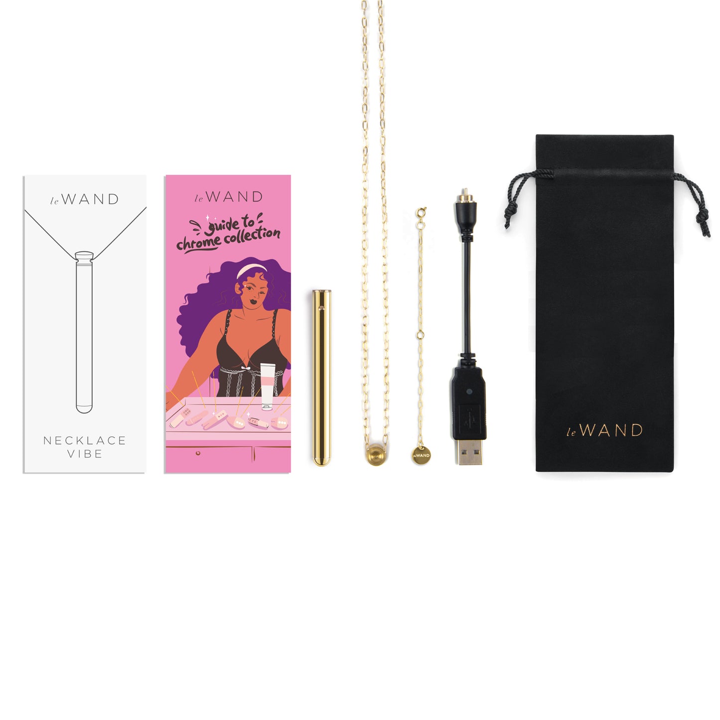 Le Wand - Collier Vibrant - Or