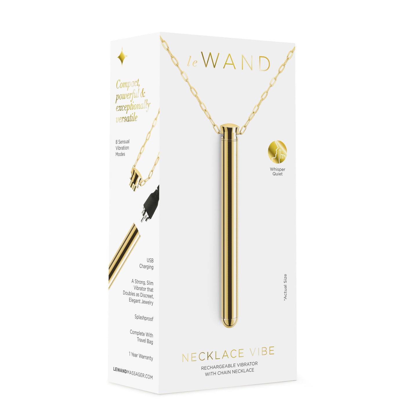 Le Wand - Collier Vibrant - Or