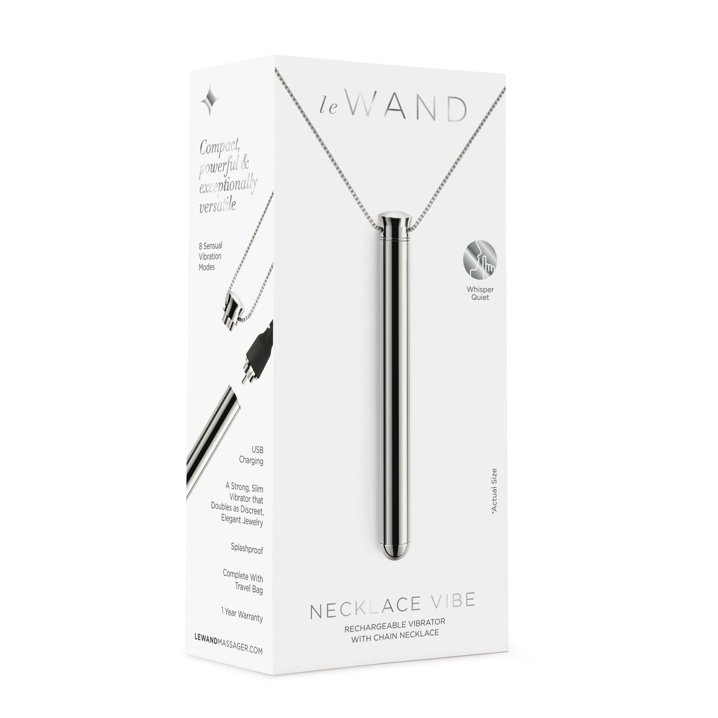 Le Wand - Collier Vibrant - Argent