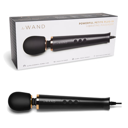 Le Wand Petite - Masseur Plug-in - Noir
