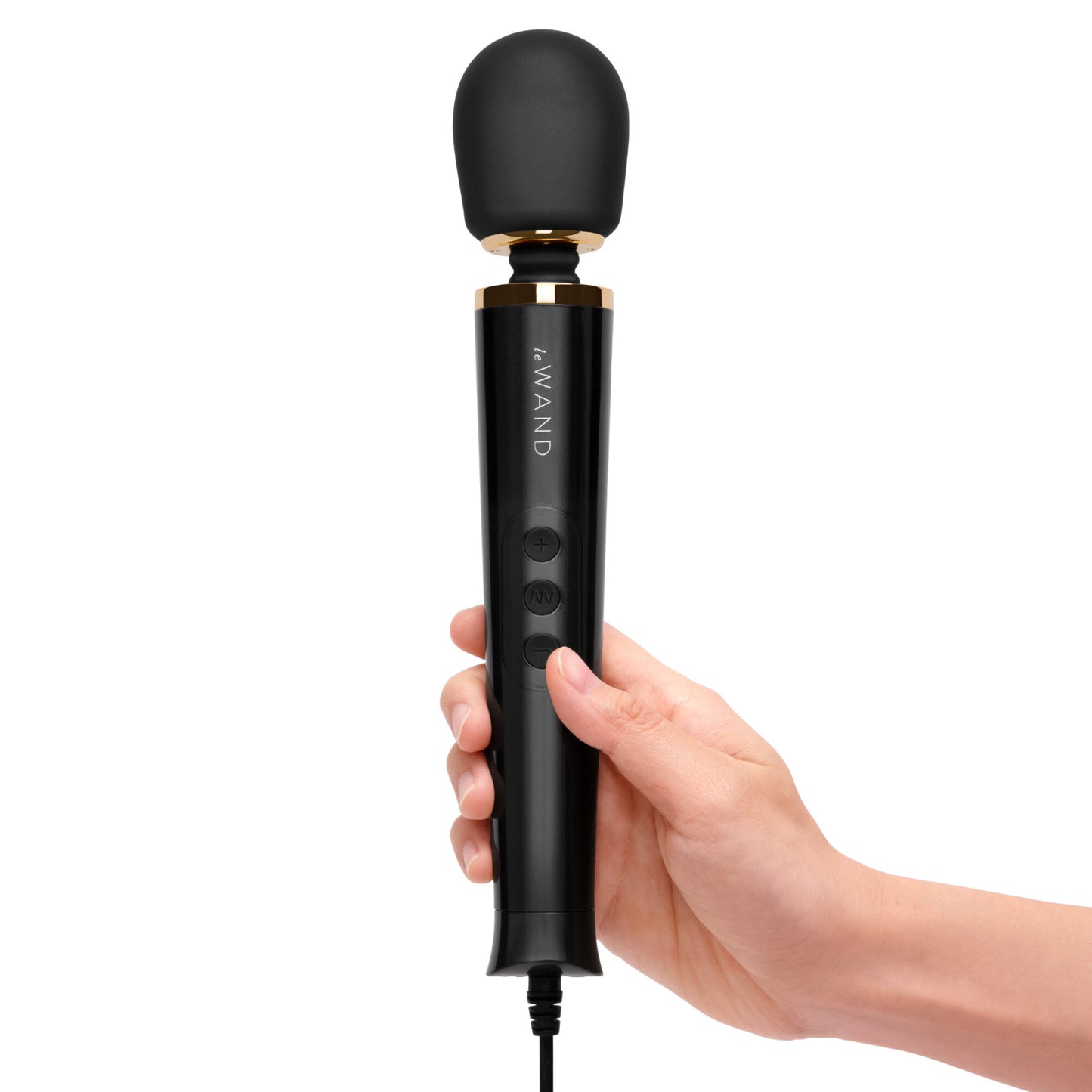 Le Wand Petite - Masseur Plug-in - Noir