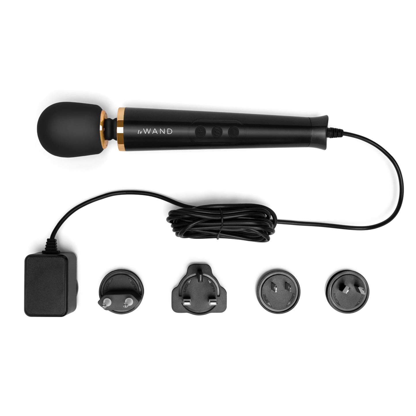 Le Wand Petite - Masseur Plug-in - Noir