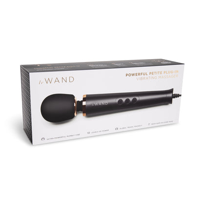 Le Wand Petite - Masseur Plug-in - Noir