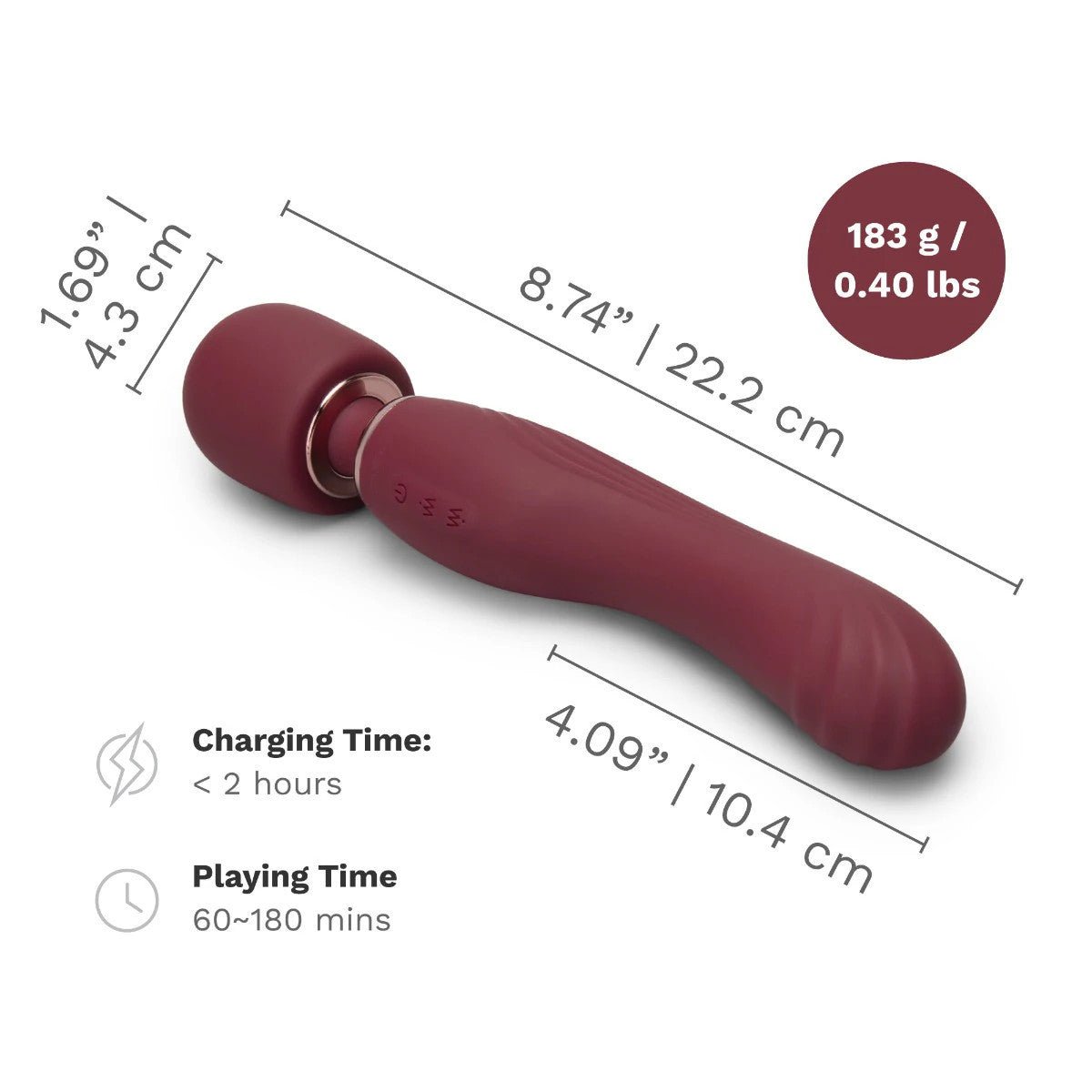 Le Wand - Flat Top Fusion G - Bourgogne