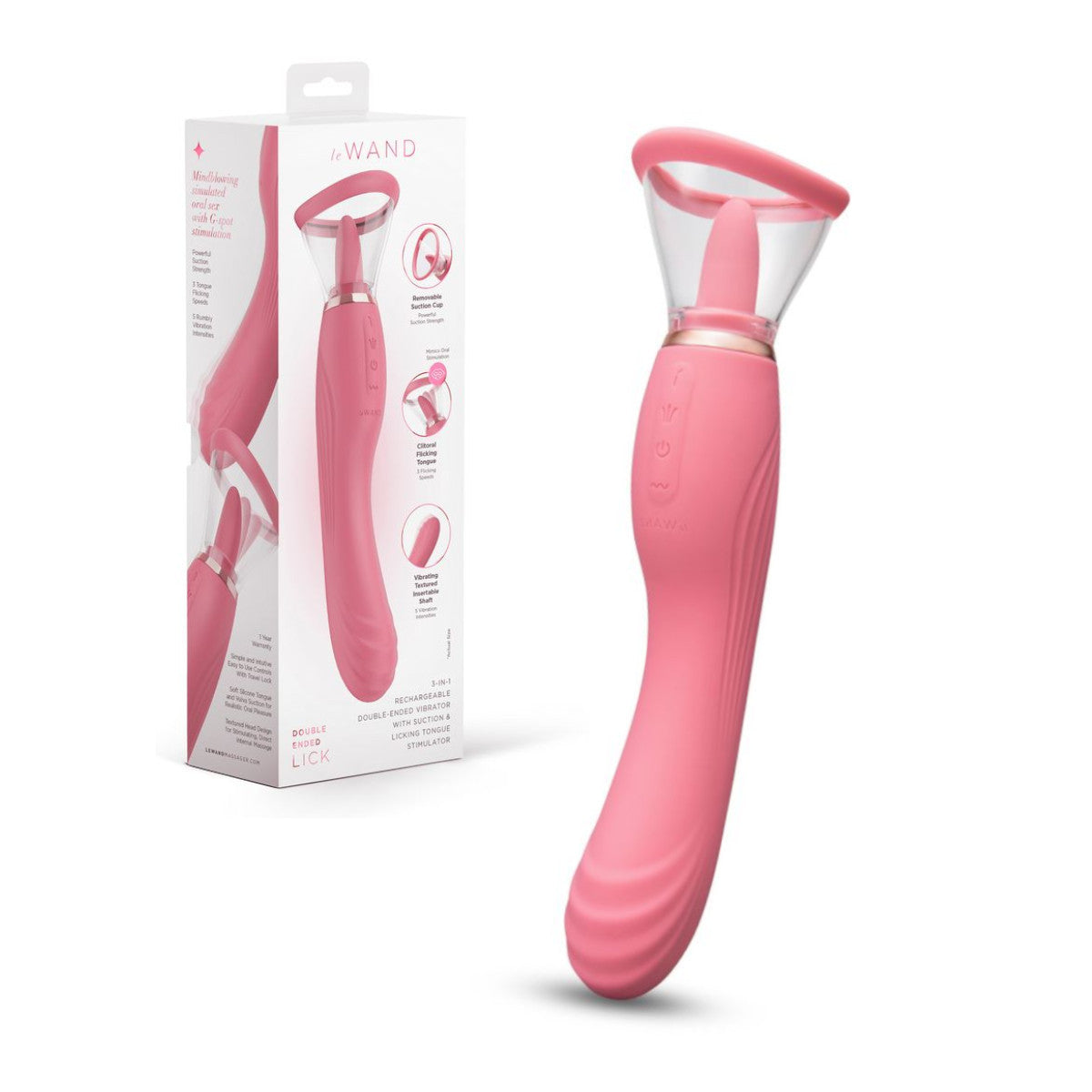 Le Wand - Lick - Rose