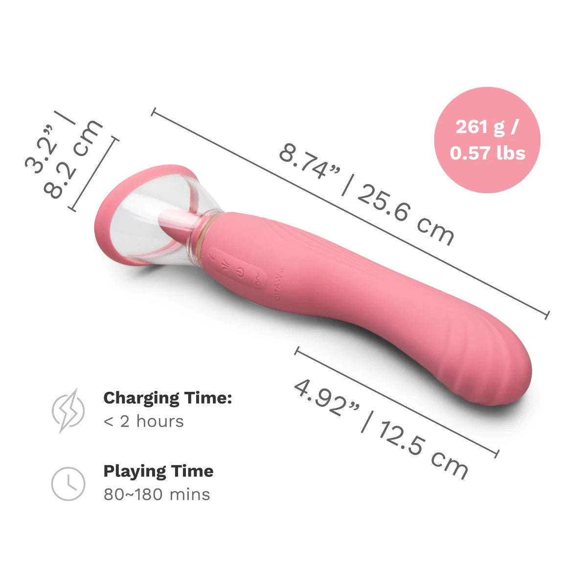 Le Wand - Lick - Rose