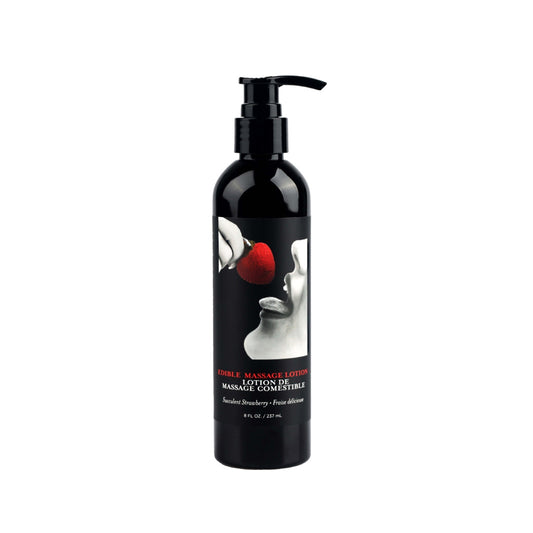 Earthly Body - Lotion de Massage - Fraise 8oz