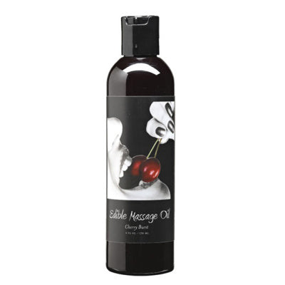 Earthly Body - Huile De Massage Comestible - Cerise Fantaisie 8oz
