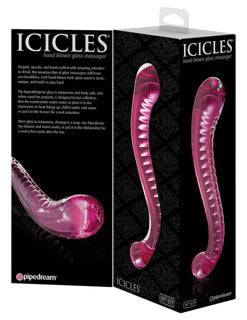 Icicles - Dildo En Vitre - No.69 Rose