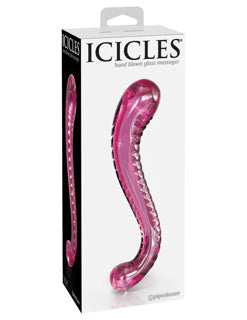 Icicles - Dildo En Vitre - No.69 Rose
