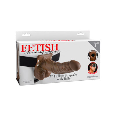 Fetish Fantasy Series - Strap On 7 pouces - Brun