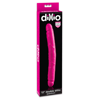Dillio - Double Dillio 12 pouces - Rose