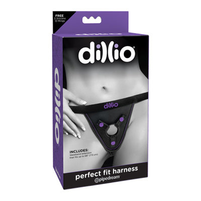 Dillio - Perfect Fit Harness - Mauve