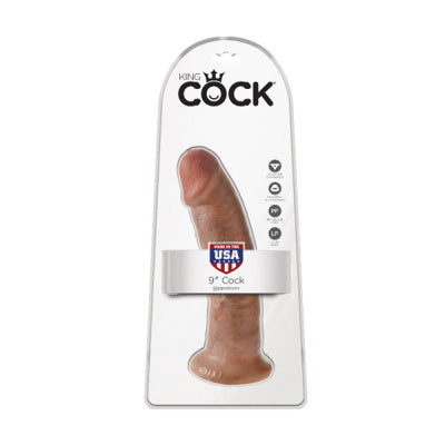 King Cock - Dildo 9 pouces - Bronzé