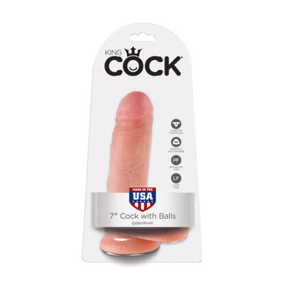 King cock - 7 pouces Cock with Balls