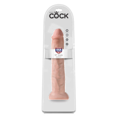 King Cock - Dildo 13 Pouces - Beige