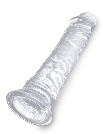 King Cock - Dildo 8 po - Tansparent