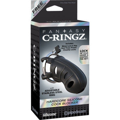 Fantasy C-Ringz - Hardcore Silicone Cock Blocker