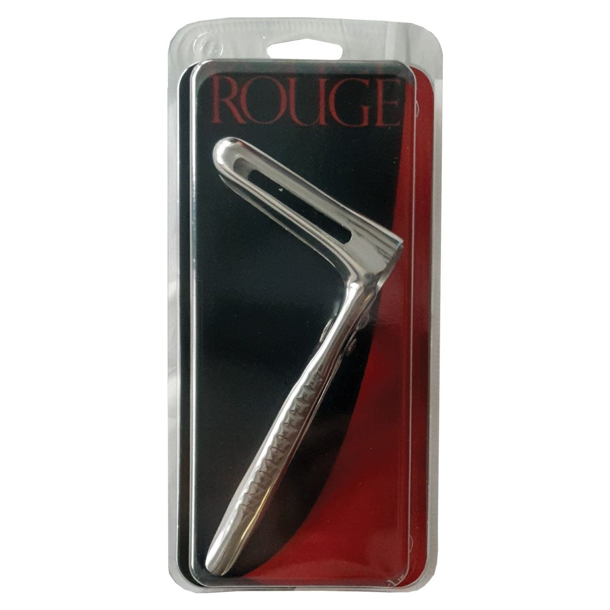 Rouge - Spéculum Anal en Acier Inoxydable