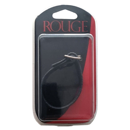 Rouge - Sangle Pénien à Boucle - Noir