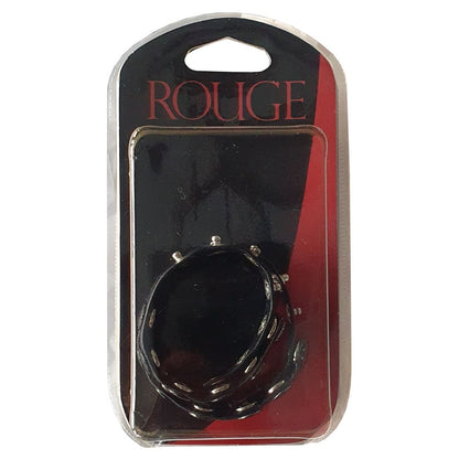 Rouge - Sangles à Double Pression Multiples - Noir