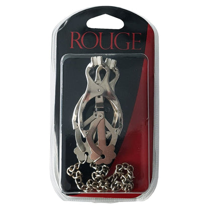 Rouge - Pinces à Seins Papillon