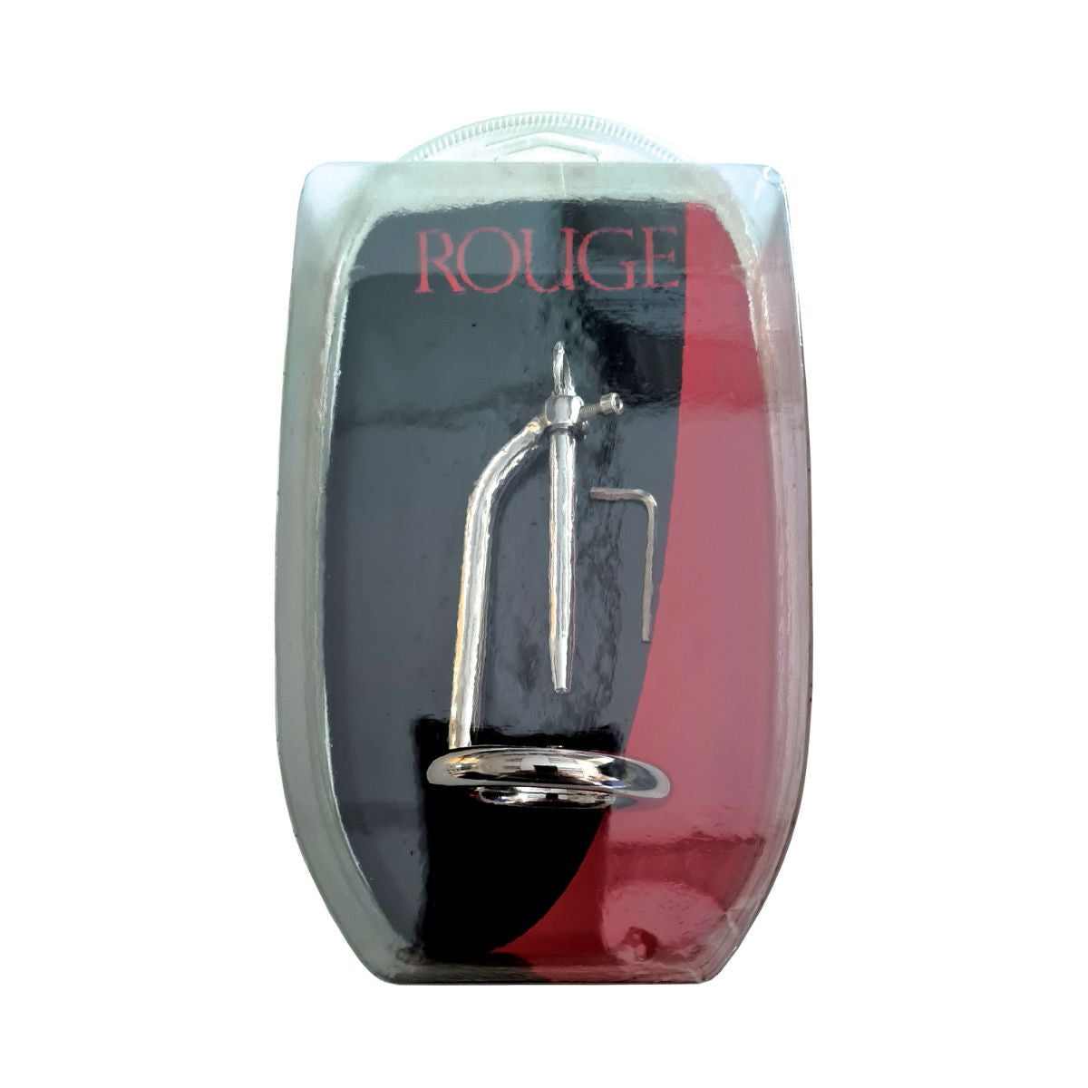Rouge - Anneau de Chasteté avec Tige Urétral