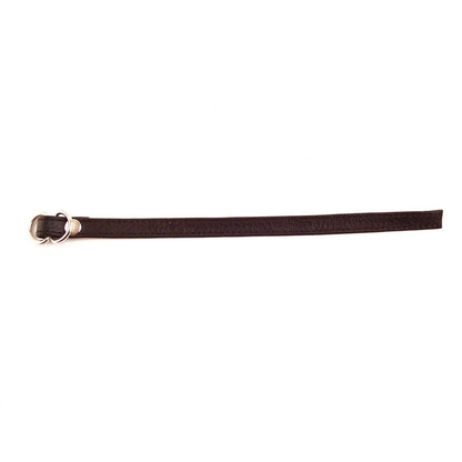 Rouge - Sangle Pénien Double Anneau en D - Noir