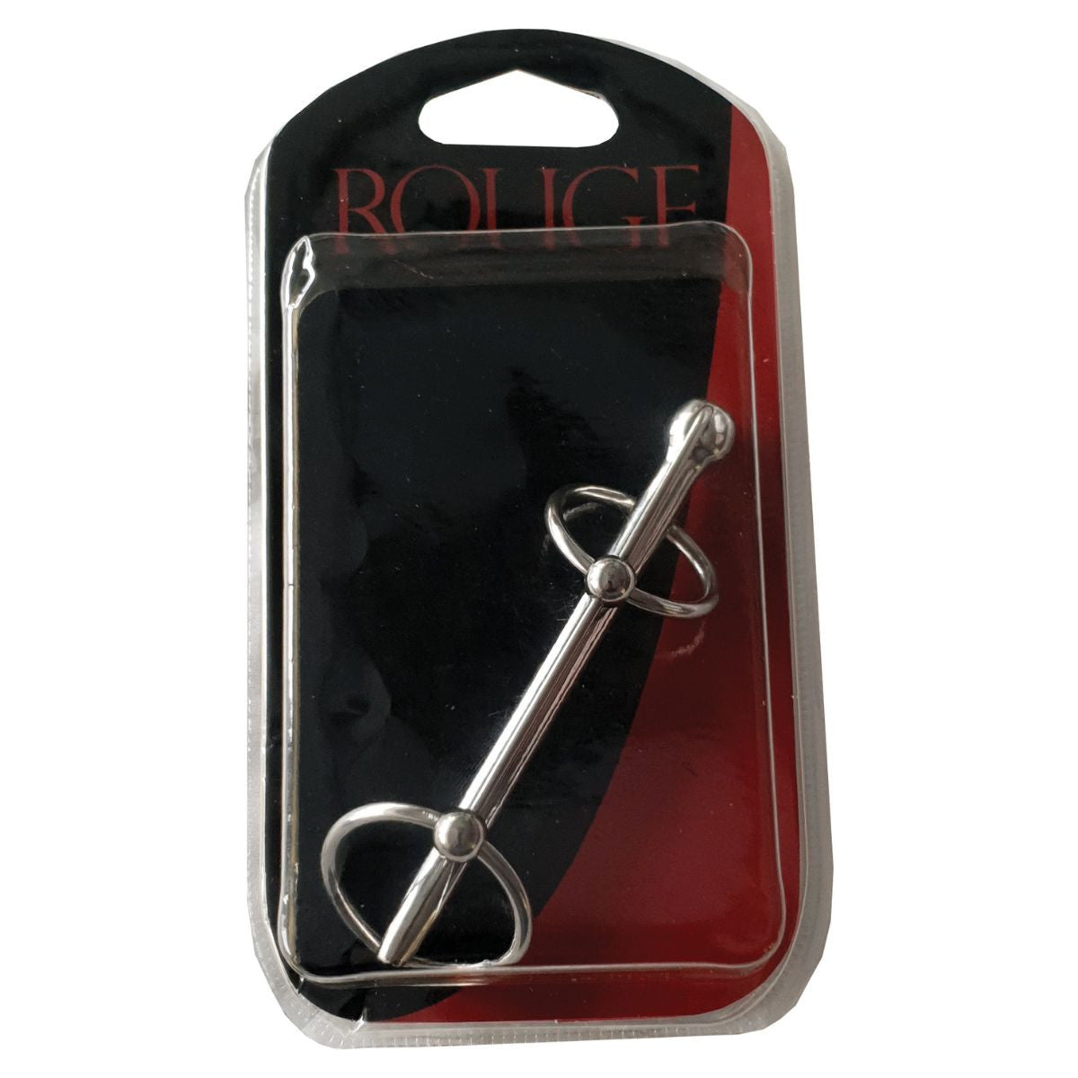 Rouge - Sonde à Sperme à Double Anneau