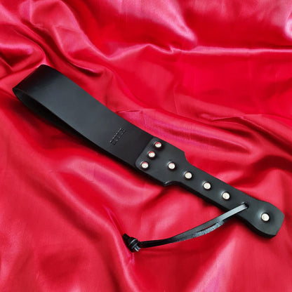 Rouge - Tape-Fesses Pliée en Cuir