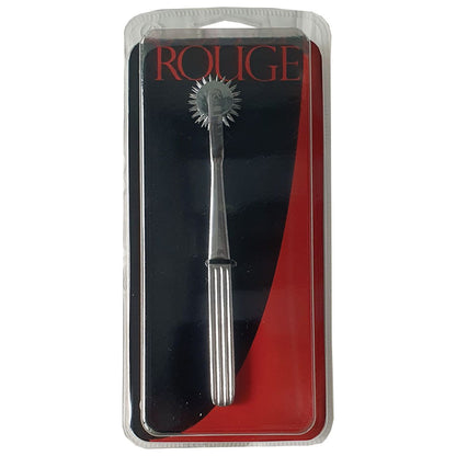 Rouge - Roue à Triple Axe en Acier Inoxydable