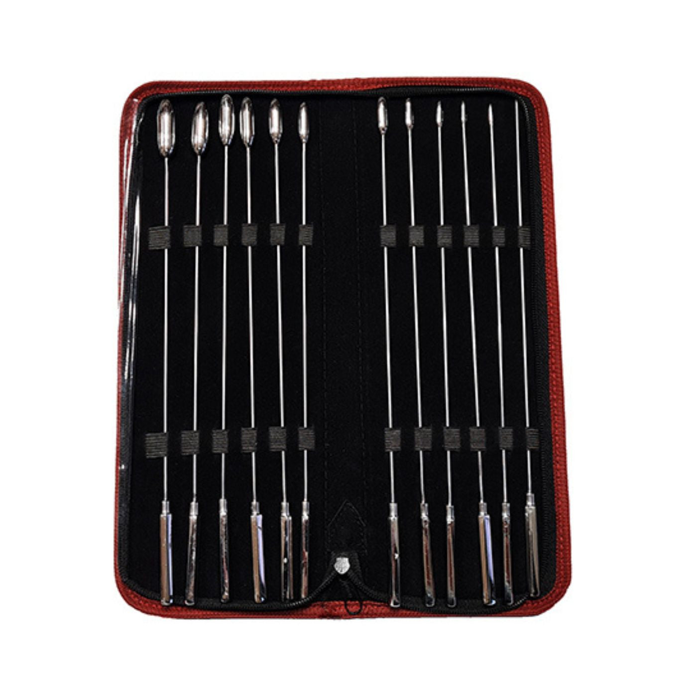 Rouge - Ensemble Dilatateur Urétral 12 Pièces