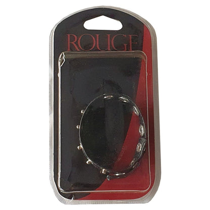 Rouge - Sangles à Pression Multiples Simples - Noir