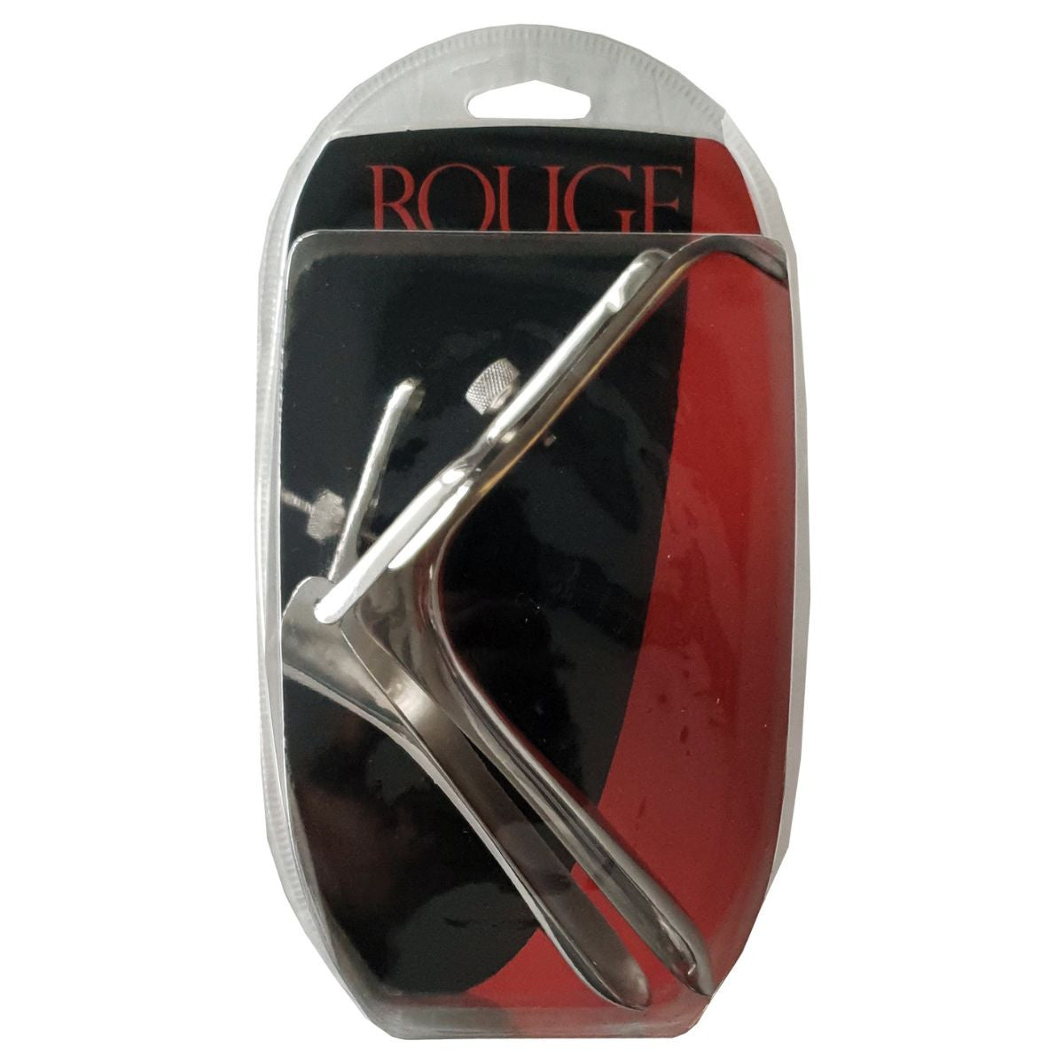 Rouge - Spéculum Vaginal en Acier Inoxydable
