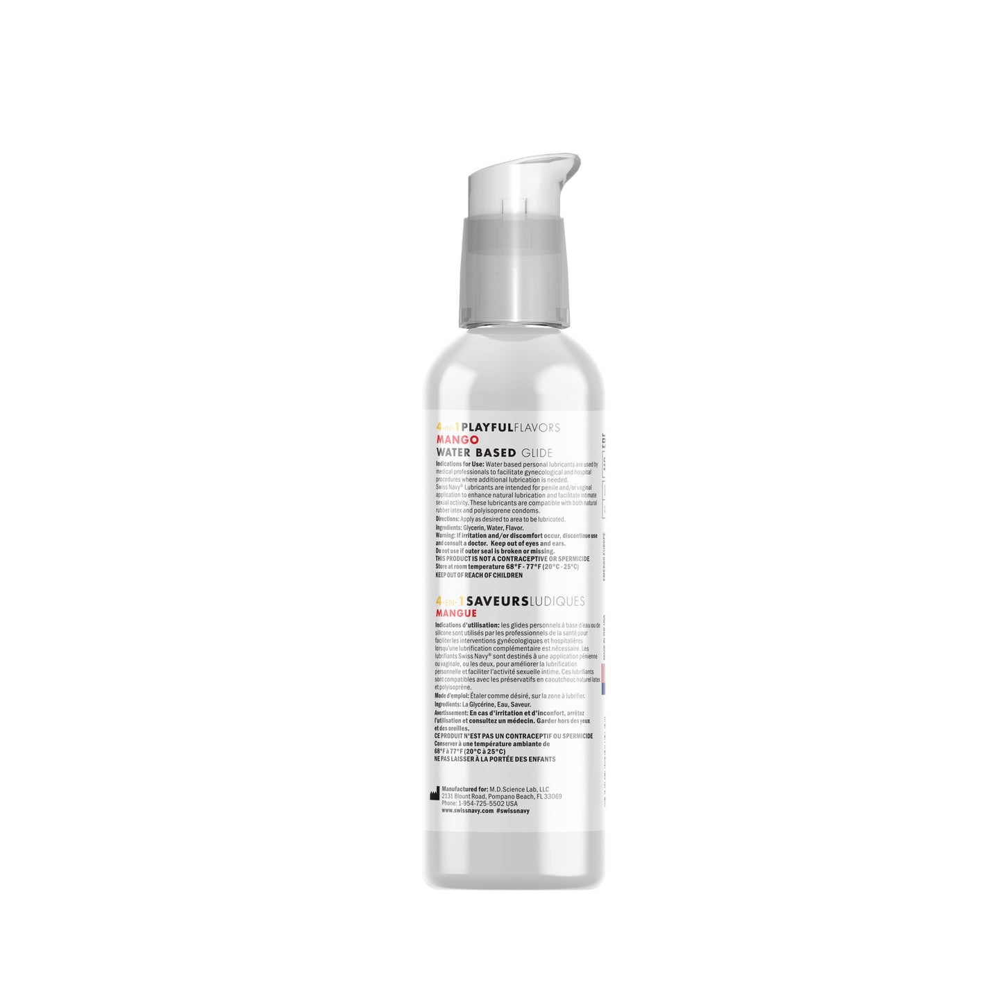 Swiss Navy - 4in1 Playfull Flavors - Mango 4oz