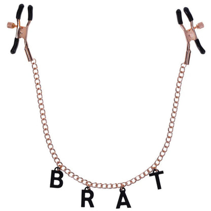 S&M - Brat Charmed Nipple Clamps